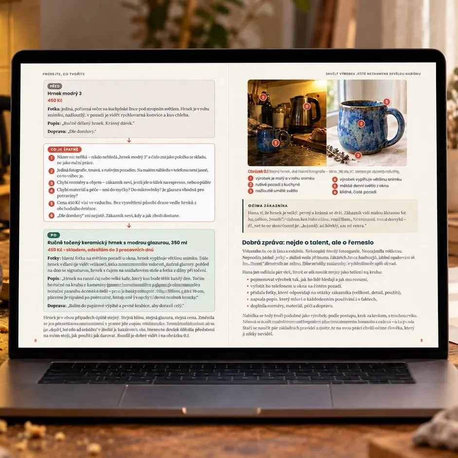 Prodejte, co tvoříte – e-book pro tvůrce 3