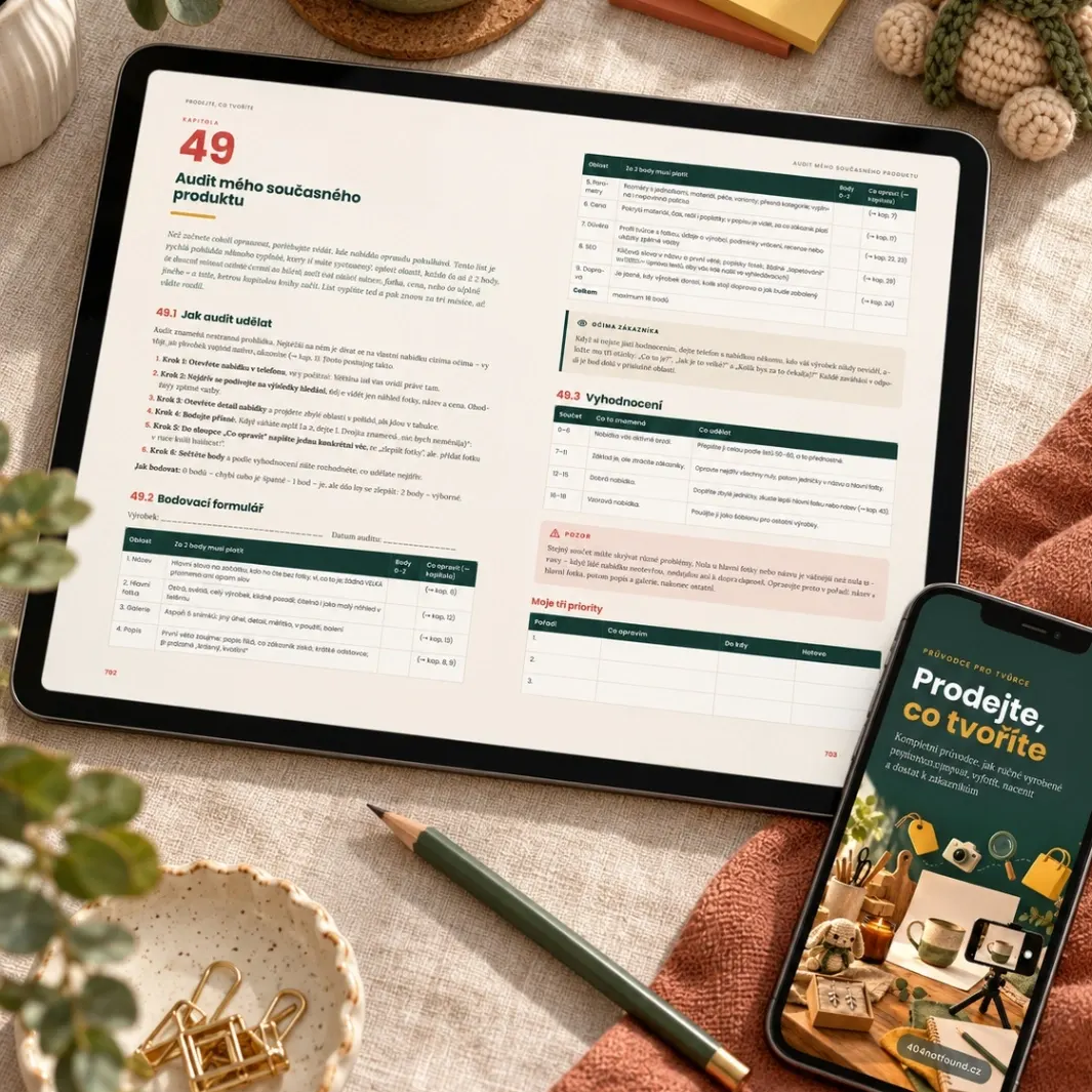 Prodejte, co tvoříte – e-book pro tvůrce 5