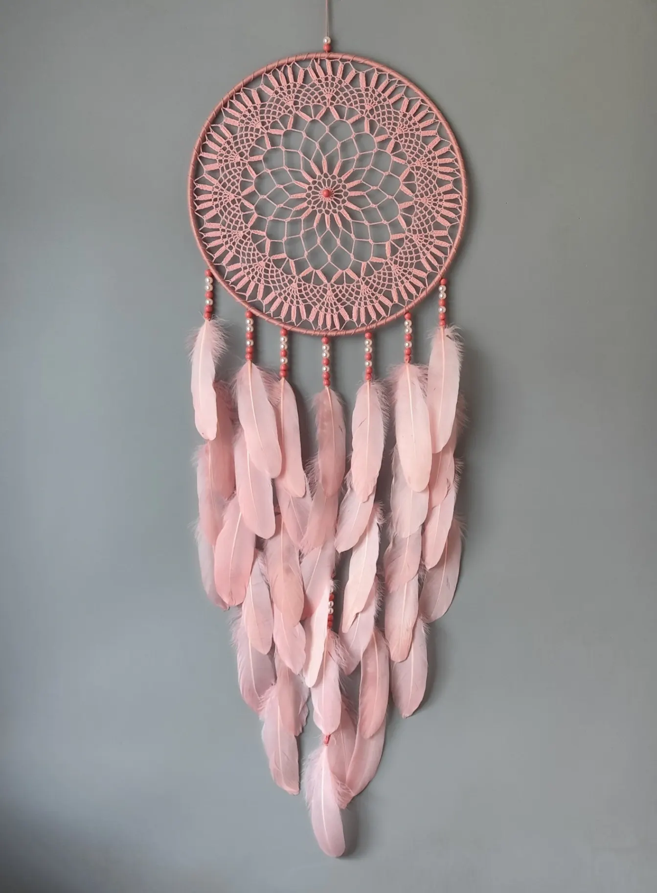 Lapač zlých snů 35 x 105 cm Lososový sen 2